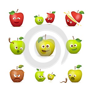 Funny apples