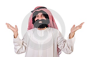 Funny arab man