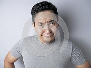 Funny Asian Man Smiling