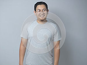 Funny Asian Man Smiling