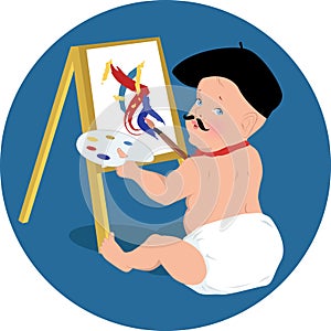 Baby artist