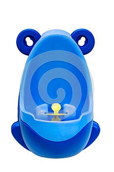 Funny baby urinal for boys. Housebreaking. To pee standing up. d