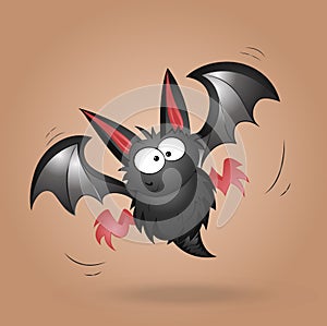 Funny Bat Vector