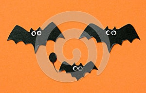 Funny bats for Halloween celebration