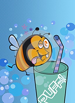 The funny bee