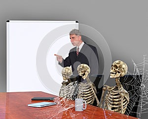 Funny Bored Meeting, Sales, Business photo