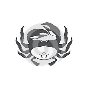 Funny Cartoon Crab