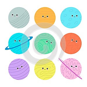 Collection of planets