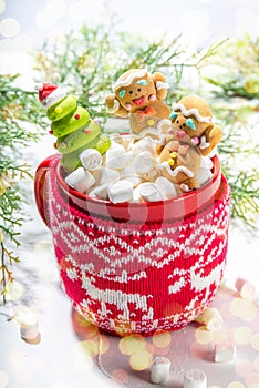 Funny christmas hot chocolate