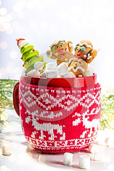 Funny christmas hot chocolate