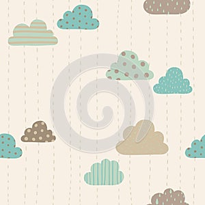 Funny clouds pattern