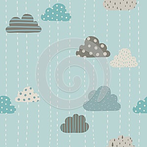 Funny clouds pattern