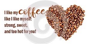 Funny Coffee Memes sassy,Coffee sweet as love. Cool Quotes photo