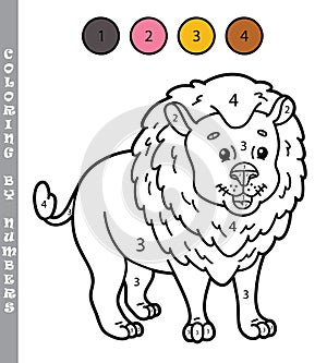 Funny coloring by numbers game.