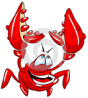 Funny crab