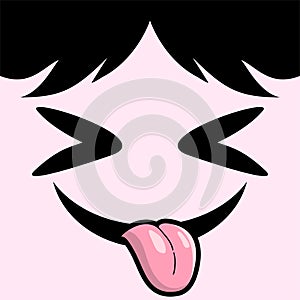 Funny derision expression