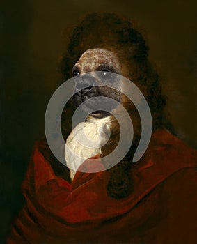 Funny Dog, Renaissance Man Spoof photo