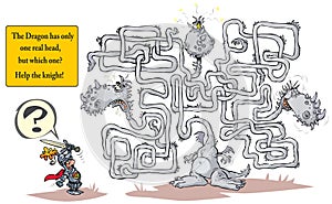 Funny Dragon Maze.
