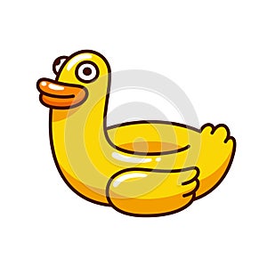 Funny duck pool float