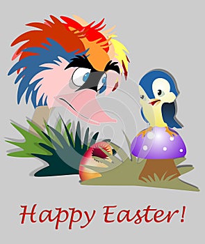 Funny Easter card