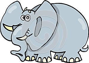 Funny elephant