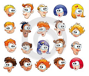 Funny faces