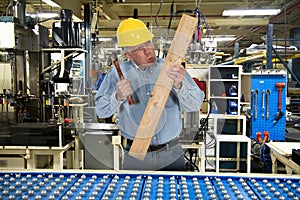 Funny Factory Worker, Job Safety