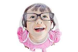 Funny female preschooler