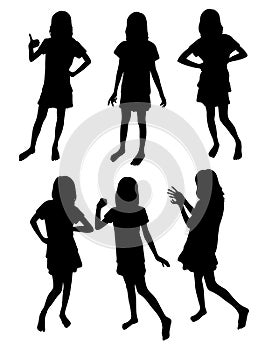 Funny Girl Silhouettes