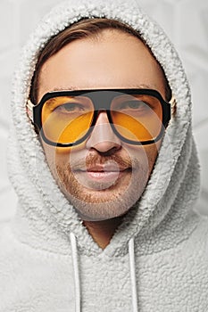 Funny guy in sunglasses