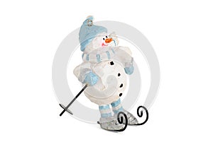 Funny humor snowman