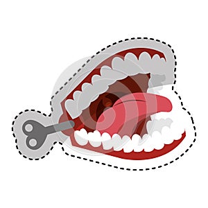 Funny Joke teeth icon