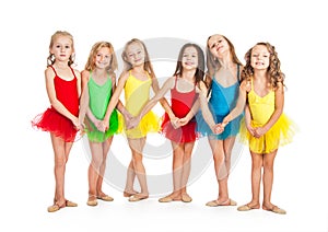 Funny little ballet dancers