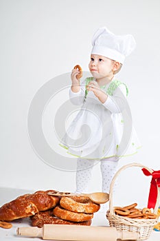 Funny little cook