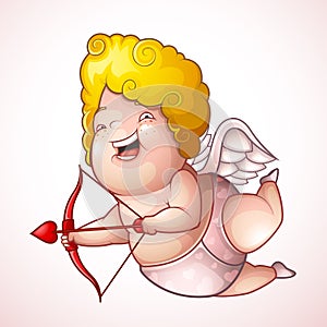 Funny little cupid