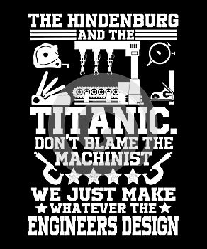 Funny machinist quote