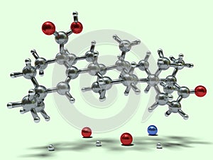 Funny Molecules - Moronic Acid