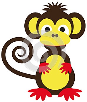 Funny monkey