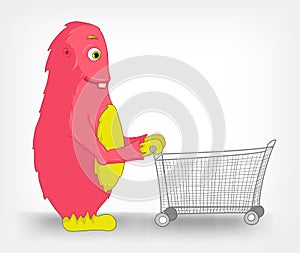 Funny Monster. Touch Screen.