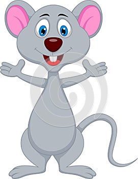 Funny mouse cartoon
