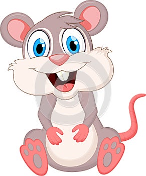 Funny mouse cartoon