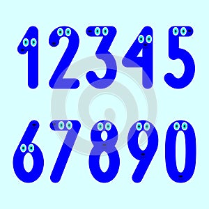 Funny numbers set
