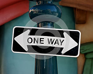 Funny one way sign