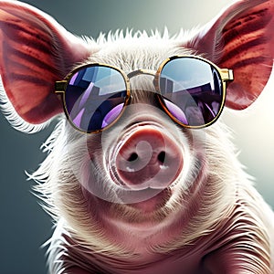 Funny Pig