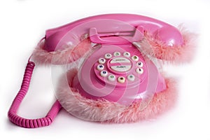 Funny pink phone
