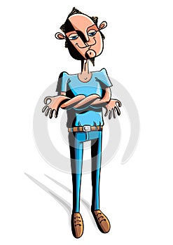 Funny presumptuous guy.