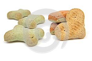 Funny shaped dog cookies