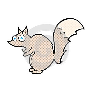 funny startled squirrel comic cartoon