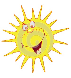 Funny sun