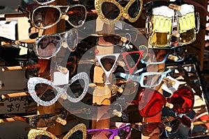 Funny Sunglasses Display